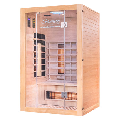 Serenity Full Spectrum Infrared Sauna | 2 Person