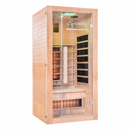 Serenity Full Spectrum Infrared Sauna | 1 Person