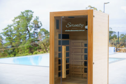 Serenity Full Spectrum Infrared Sauna | 1 Person
